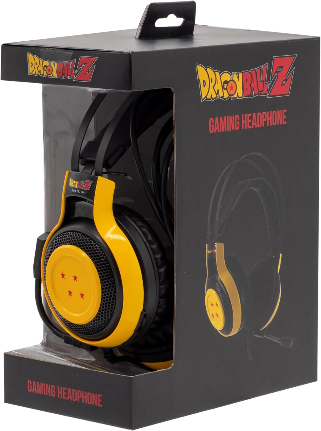 TEKNOFUN Dragon Ball Z Gaming Kopfhörer mit Mikrofon, Gelb