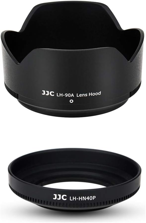 JJC Gegenlichtblende für Nikon Z50 mit NIKKOR Z DX 16-50mm F/3.5-6.3 VR und NIKKOR Z DX 50-250mm F/4