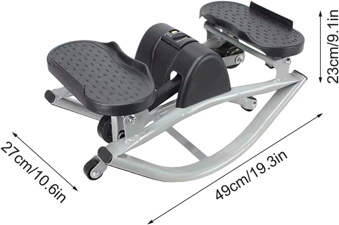 Trainingsstepper, Tragbares Fitnessgerät, Seitlicher Balance-Trainer Workout, Für Knie Gelenke Beine
