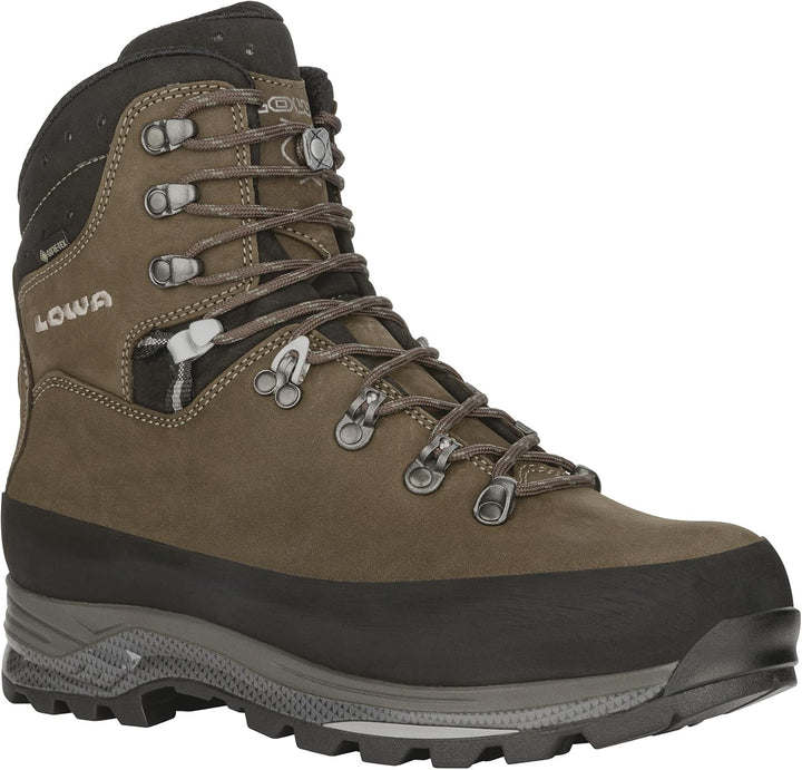 LOWA Stiefel mittel Tibet GTX 41.5 EU Sepia Schwarz, 41.5 EU Sepia Schwarz