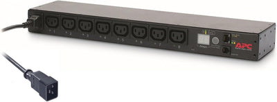 APC Rack PDU - AP7921B - Stromverteilung (schaltbar, 1U, 208/230V, 8 Ausgänge C13, IEC C20) 1U heigh
