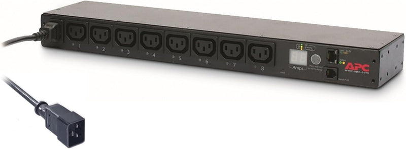 APC Rack PDU - AP7921B - Stromverteilung (schaltbar, 1U, 208/230V, 8 Ausgänge C13, IEC C20) 1U heigh