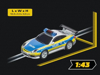 Carrera - 20064174 - Carrera GO!!! Porsche 911 GT3 Polizei I Rennbahnen und lizensierte Slotcars | b