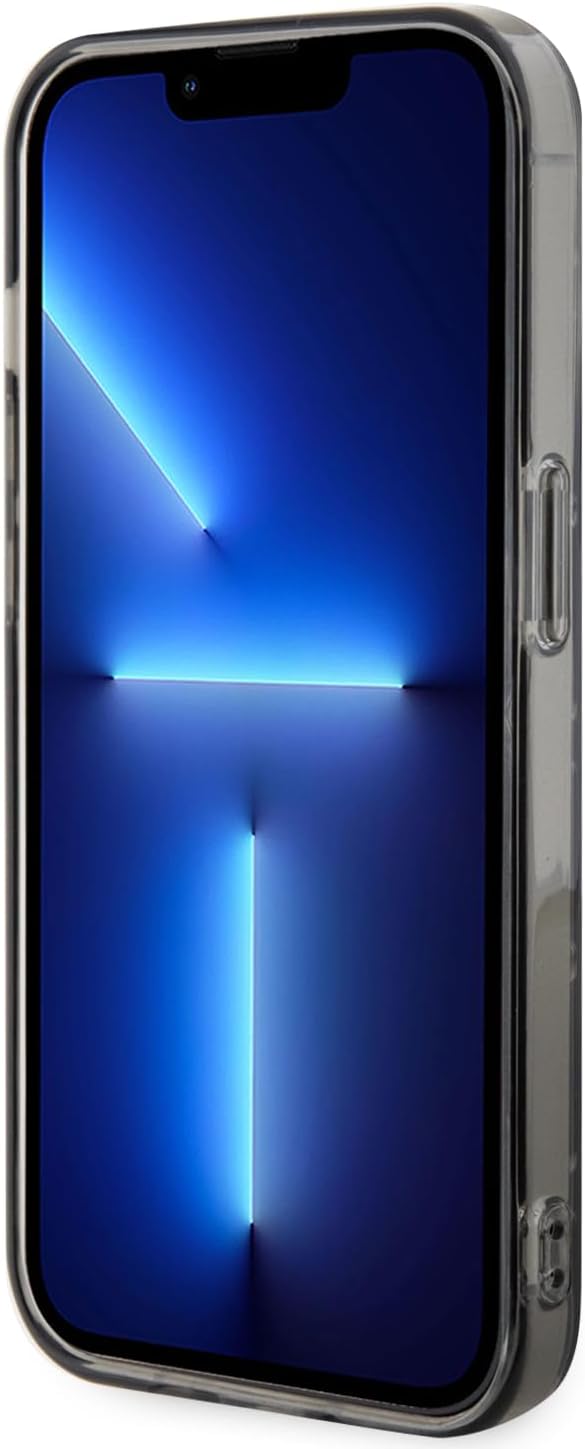 CG MOBILE Karl Lagerfeld IKonIK Monogramm Hard Case Für iPhone 15 Pro Max (Schwarz), Schwarz
