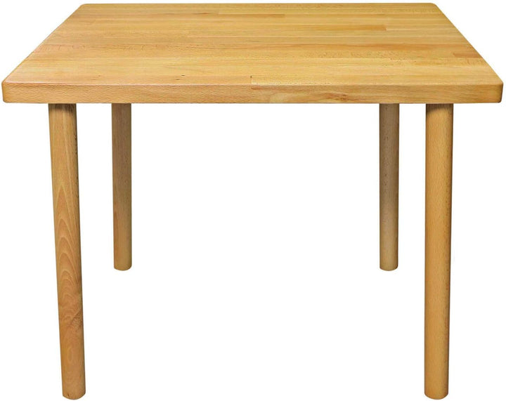 Betten-ABC Bubema Kindertisch Kinderzimmer-Tisch aus massiver Kernbuche Natur geölt, extra stabil Ti