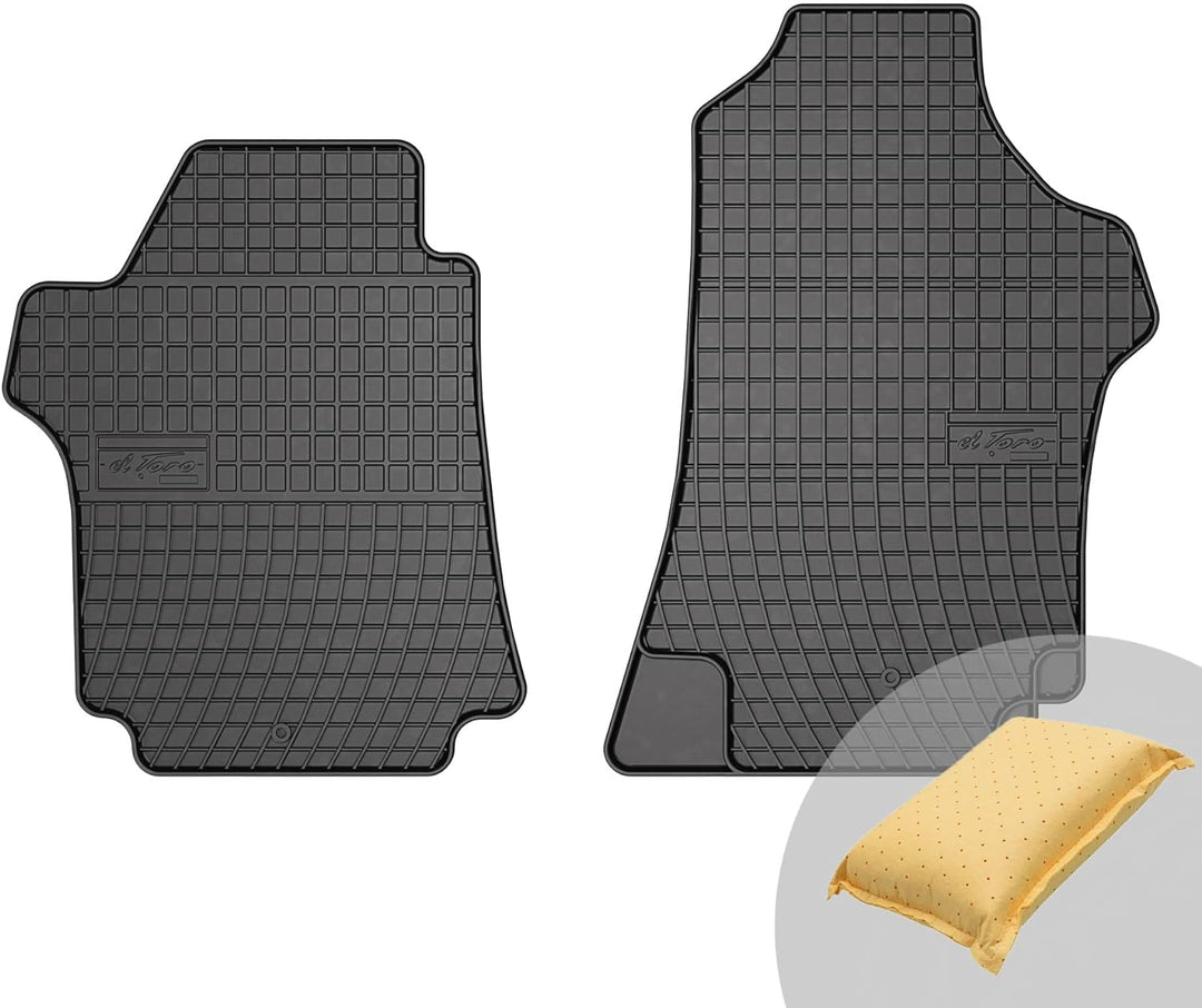 FROGUM EL Toro Gummimatten Ganzjähriges-Set von Autofussmatte Auto Fussmatten für Hyundai Cargo II 2