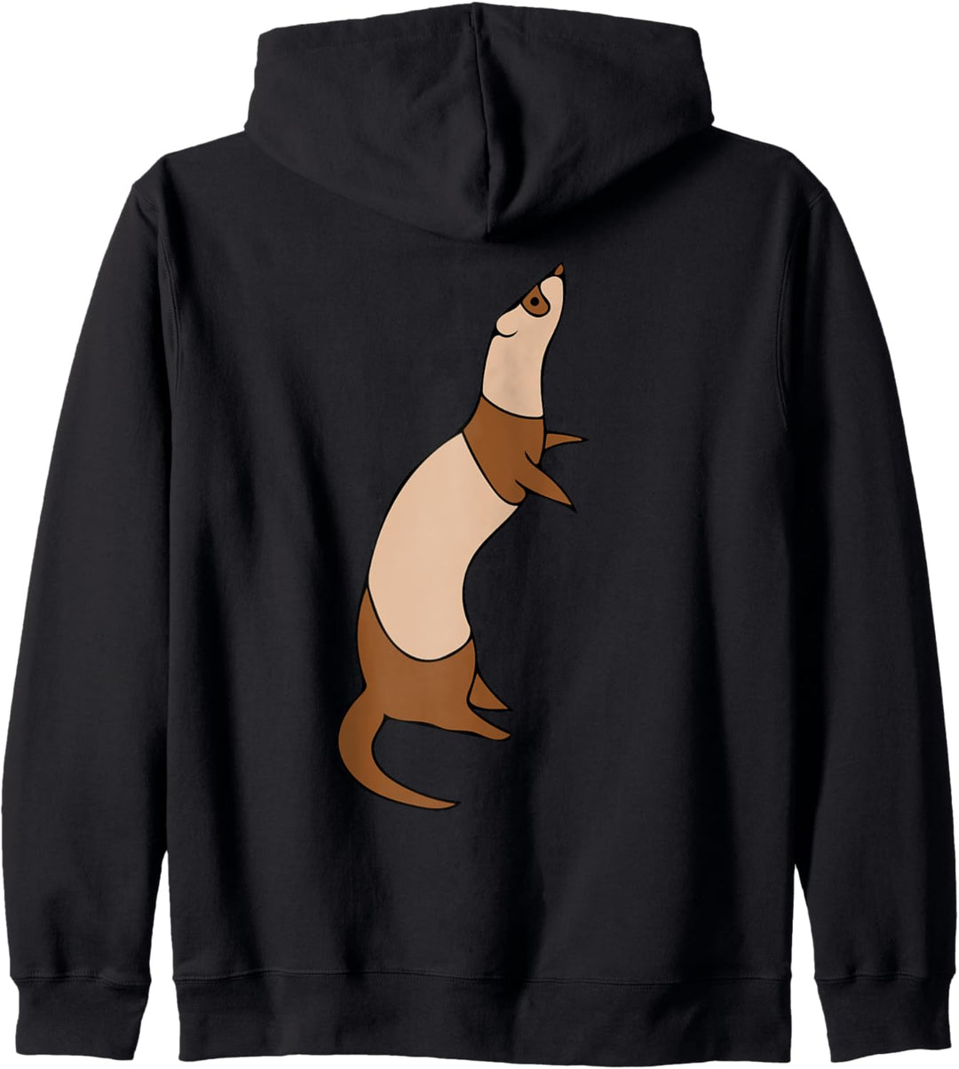 Fun Cute Ferret Kapuzenjacke