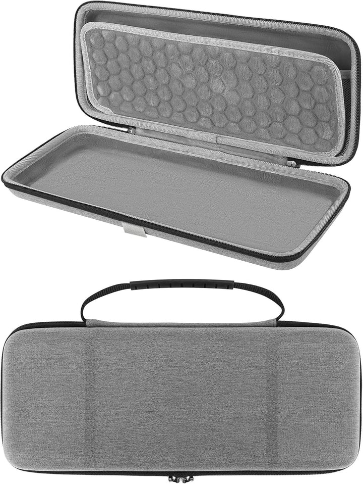 Geekria 65% kompakte Tastaturhülle, Hartschalen-Reisetasche für 68 Tasten, kompakte Tastatur, kompat