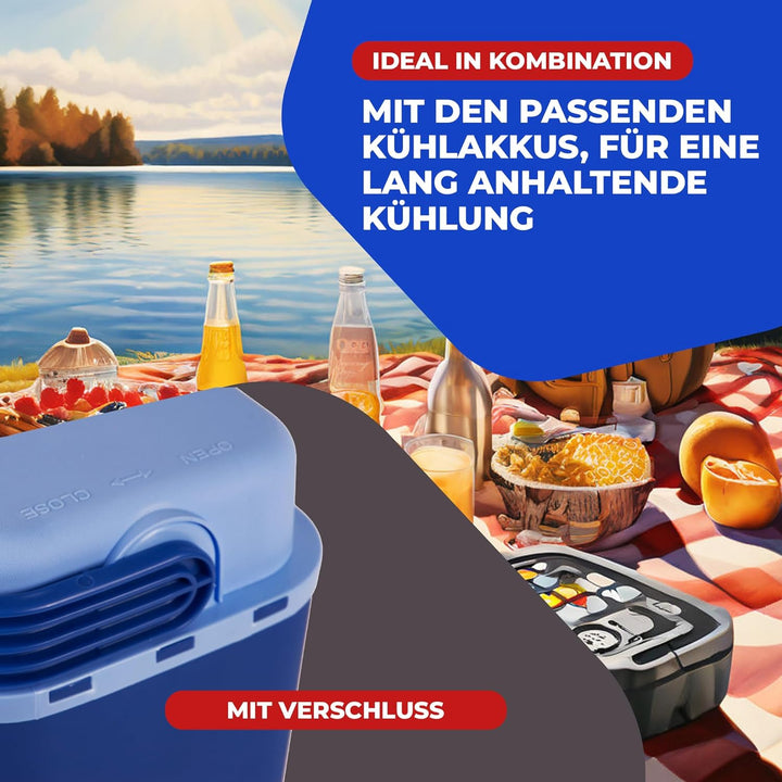 Kühlbox Coolbox Thermobox Picknick Camping 12Liter Warmhaltebox