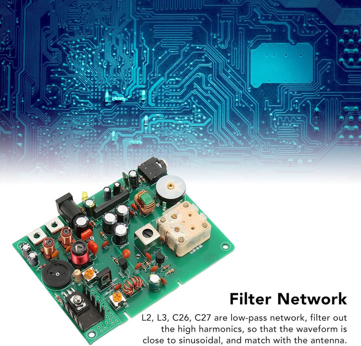 AM-Sender-Kit, Einstellbarer Mittelwellensender von 530 Bis 1600 kHz für Schulexperimente, Stromvers