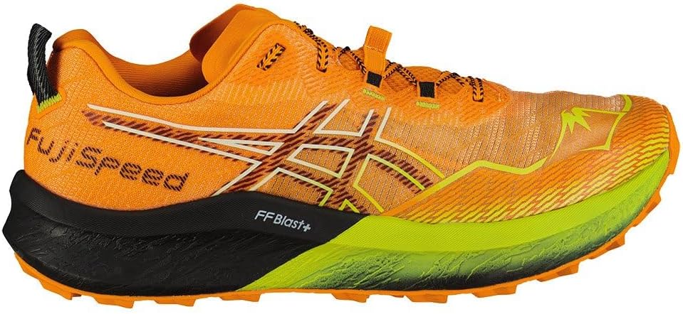 ASICS FUJISPEED 2 Carbon Mann Trailrunning-Schuhe Orange Rot 40.5 EU Bright Orange Antique Red, 40.5