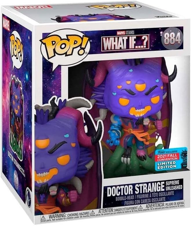 Funko What If...? Figur Super Sized Pop! Marvel Vinyl Dr. Strange Supreme 15 cm