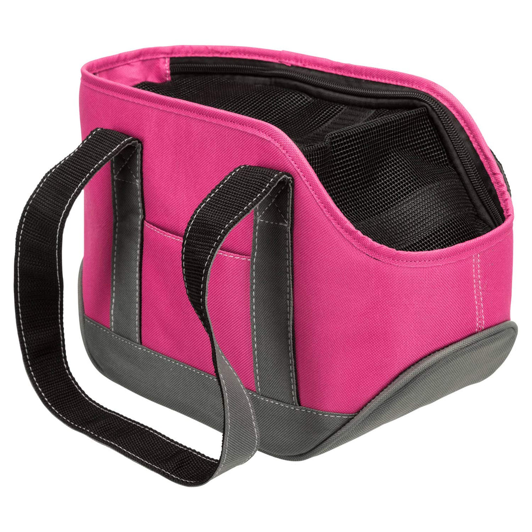 TRIXIE 28857 Tasche Alea, S: 16 × 20 × 30 cm, pink/grau