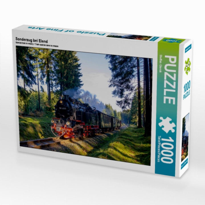 CALVENDO Puzzle Sonderzug bei Elend 1000 Teile Lege-Grösse 64 x 48 cm Foto-Puzzle Bild von Steffen G