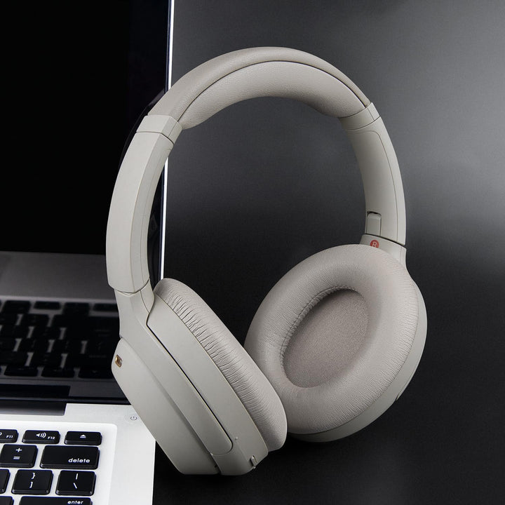 SOULWIT Professionelle Ersatz Ohrpolster für Sony WH-1000XM4 (WH1000XM4) Over-Ear Kopfhörer mit Weic