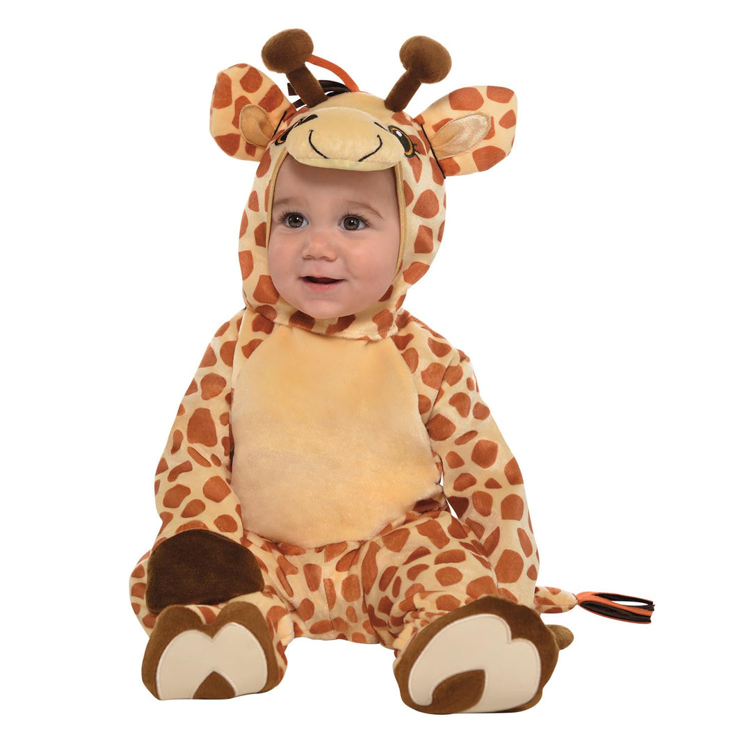 amscan Junior Giraffe Kostüm für Kinder 12-24 Monate, 12-24 Monate