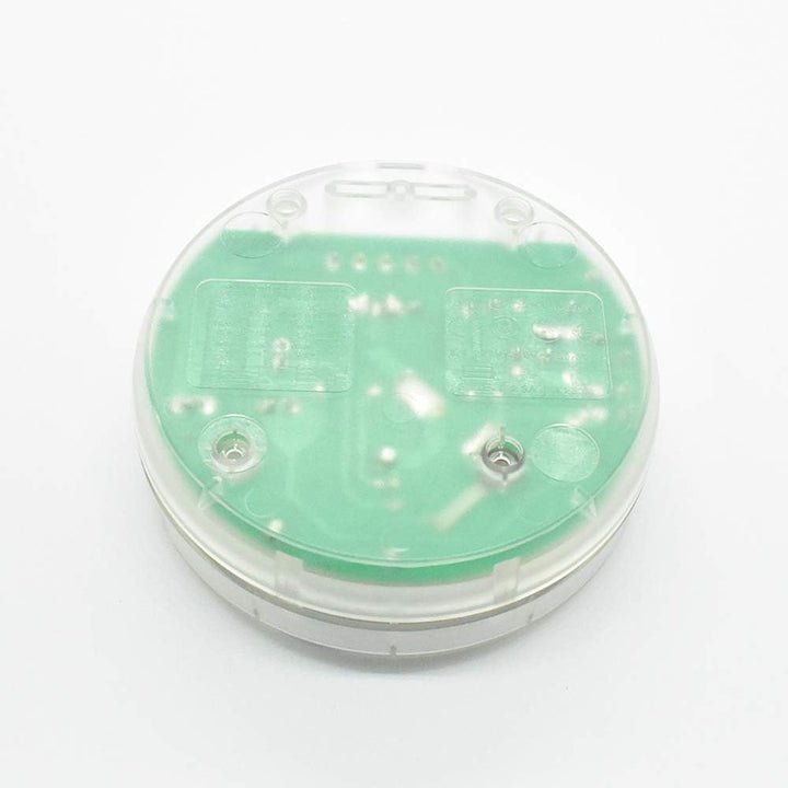 Universal Dimmer 60-300W Rund Fussdimmer HV 230V mit Schieberegler u. Druckschalter Mod.1012 incl. A