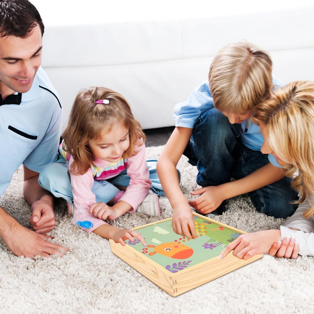 RANJIMA Mosaik Steckspiel, Mosaik Bastelset Kinder, Steckspiel ab 3 4 5 Jahre,mosaik steckspiel Pegb