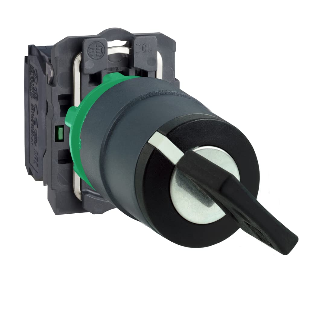 Schneider Electric | XB5AG61 - Schlüsselschalter Ø 22mm -2 Positionen 90°, Rechts nach links Rückste
