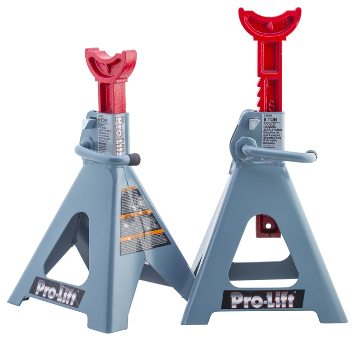 Pro-Lift T-6906D Doppelstift Unterstellbock | Unterstellböcke Kfz - 6 Tonnen, 1 Pack, 18x12 Inch