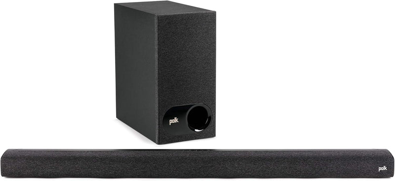 Polk Audio Signa S3 TV Soundbar mit Subwoofer, HDMI ARC, Bluetooth, Google Chromecast, 5.1 Dolby Dig