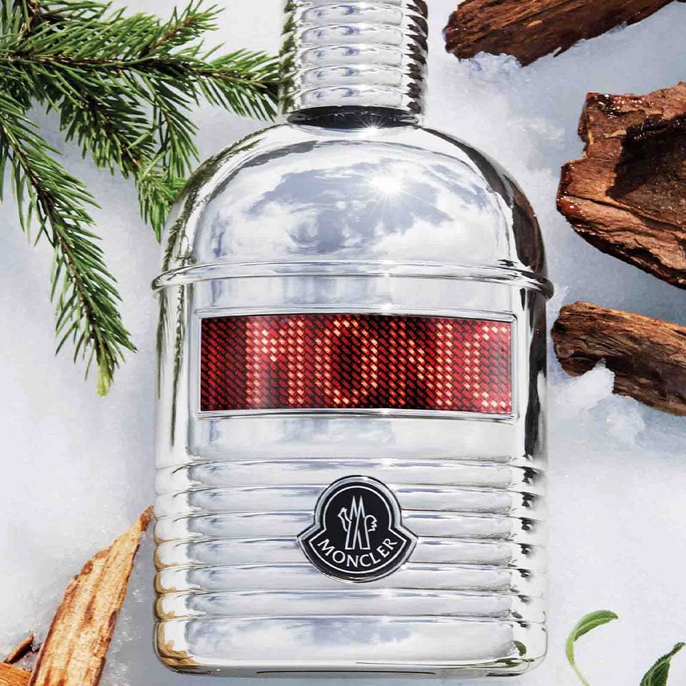 MONCLER, Pour Homme, Eau de Parfum, Herrenduft, (wiederaufladbar + LED Screen), 150 ml