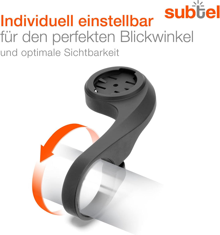 subtel Fahrradlenker Halterung für Sigma Sport ROX 12.0 ROX 11.0 ROX 7.0 ROX 4.0 ROX 2.0 Lenkerhalte