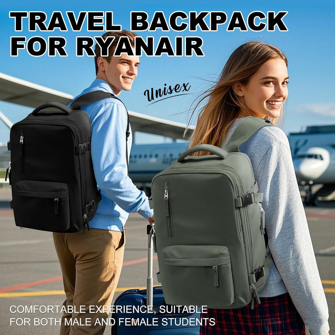SZLX Ryanair Handgepäck Rucksack Damen für Flugzeug Untersitz Kabinentasche Reiserucksack Handgepäck