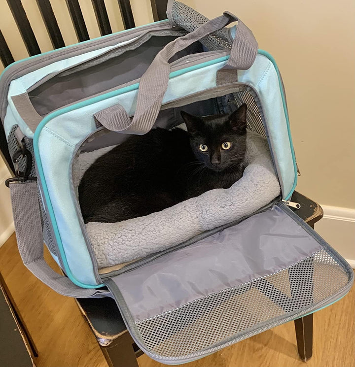 Enjoying Katzenbett Quadrat 38 X 26 cm, Wärme Katzenschlafplatz für Kleinen Hunde Katze Hasen, Sanft