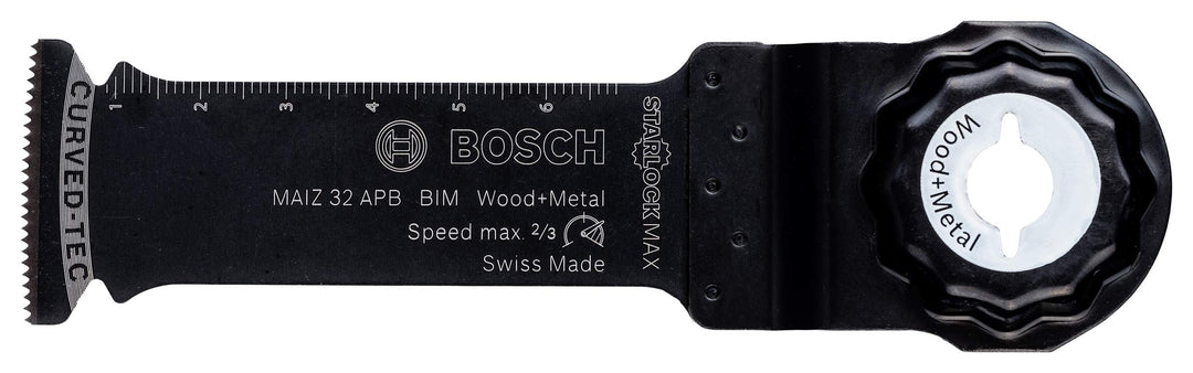 Bosch Accessories Professional Tauchsägeblatt MAIZ 32 APB (für Holz & ungehärtetes Metall, Starlock