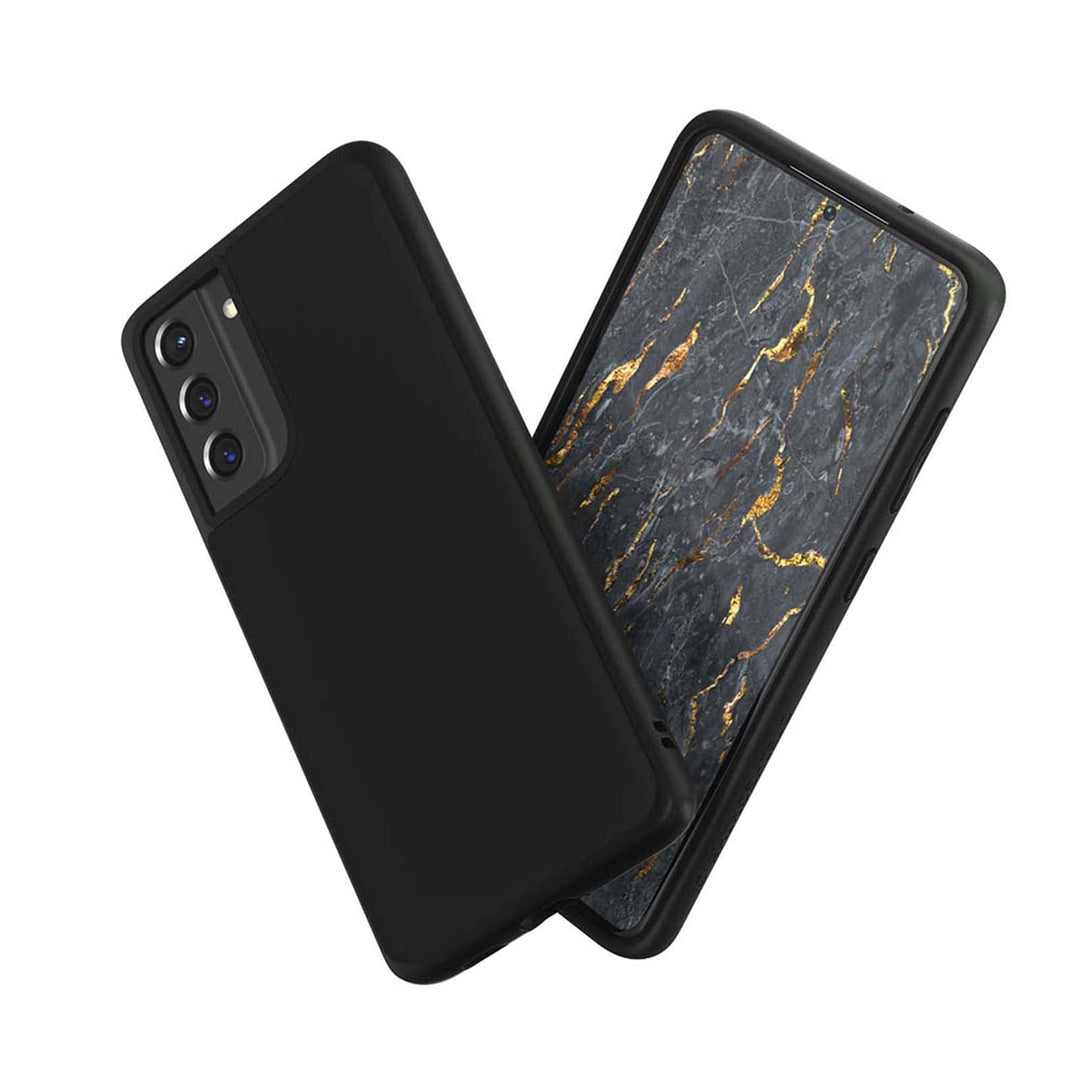RhinoShield Case kompatibel mit [Samsung Galaxy S21 FE] | SolidSuit - Stossdämpfende & schlanke Schu