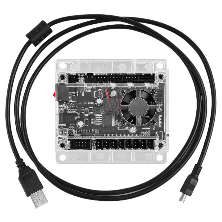 GRBL CNC-Steuerplatine mit Lüfter mit Kühllüfter für 1610 PRO / 3018/3018 PRO 3-Achsen-CNC-Fräsgravu