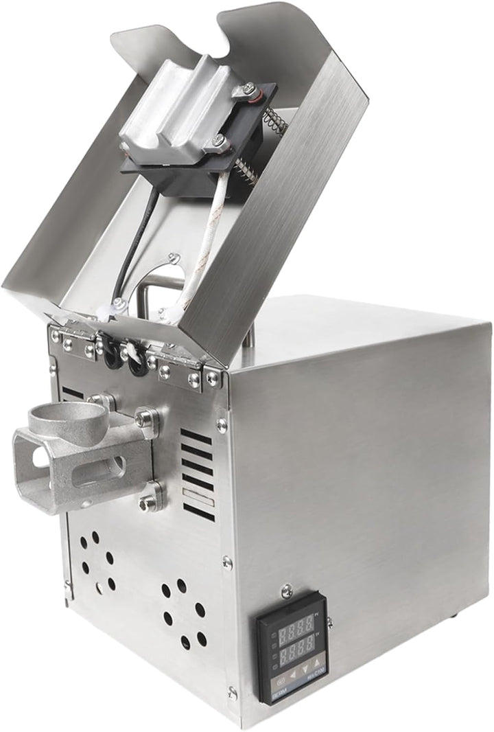 610W Ölpresse 104-464℉ Öl Pressmaschine Elektrische Ölmühle Sesamsamen Erdnüsse Kaltpresse Automatis