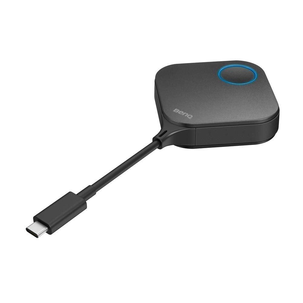 BenQ WDC10C InstaShow Wireless Präsentationssystem (mit USB-C, Thunderbolt 3, Plug & Play, mit einem
