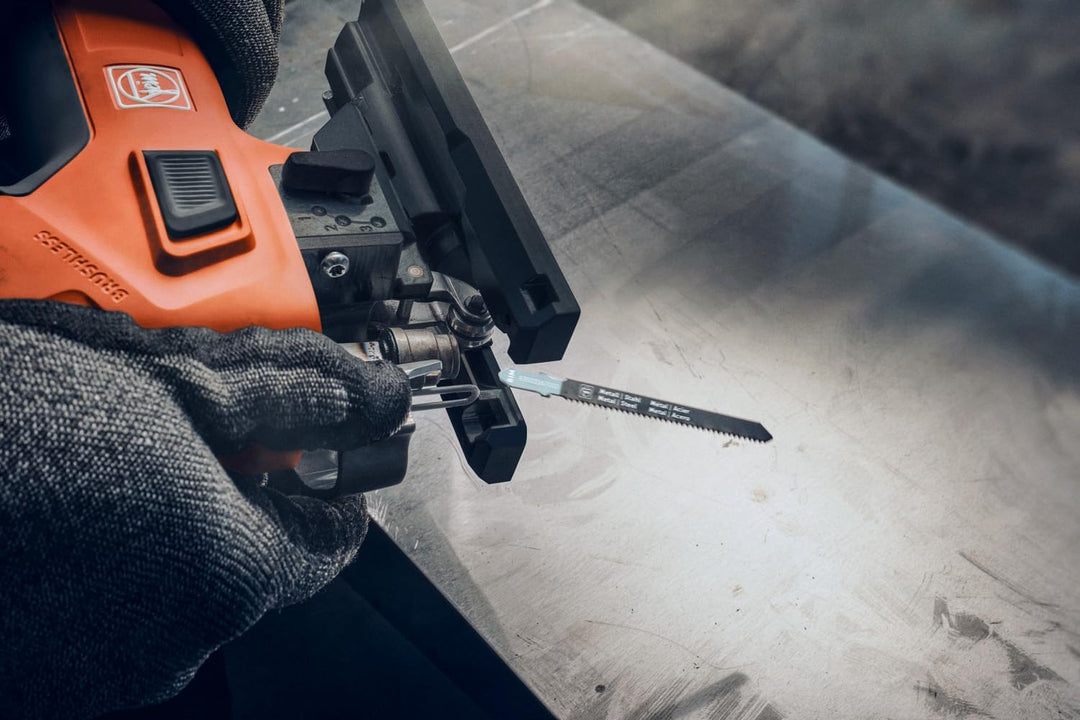Fein Stichsägeblatt für Metall BIM 180T1.2 MSP SC – 5 Stück, Sägeblätter für Stichsäge F-IRON Jig 26