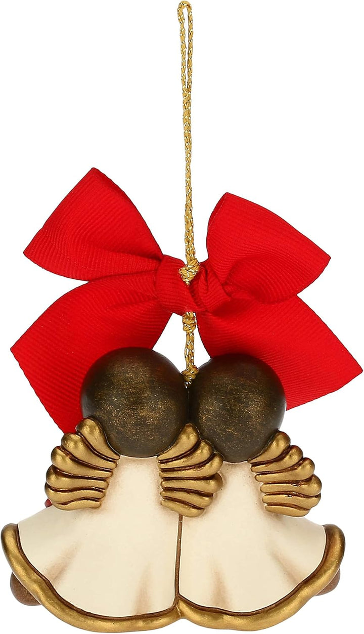 THUN - Weihnachtsschmuck Paar Engel Maxi - Keramik - Weihnachtslinie - Wohnzimmer, Dekoration des Ha