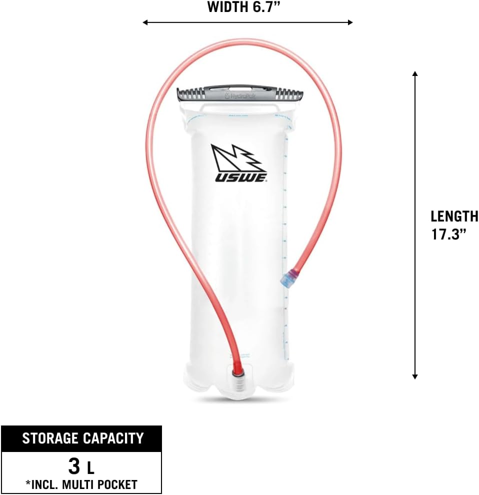 USWE Neck Brace Trinksystem SP3 Handsfree Rot Gr. 0.5L