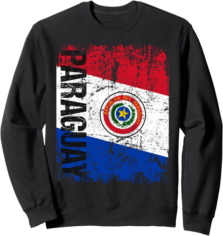 PARAGUAY Flagge Damen Herren Kinder PARAGUAY Sweatshirt