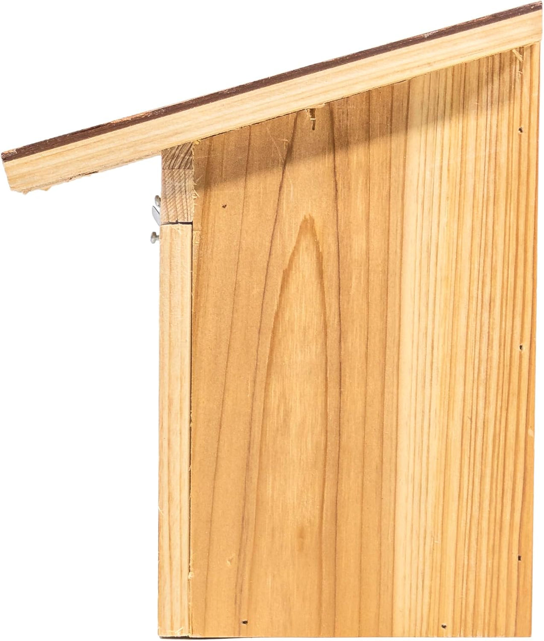 mgc24 Vogelhaus für Kohlmeise - Wildvogel Nistkasten zum Aufhängen für Garten und Balkon, aus Holz w