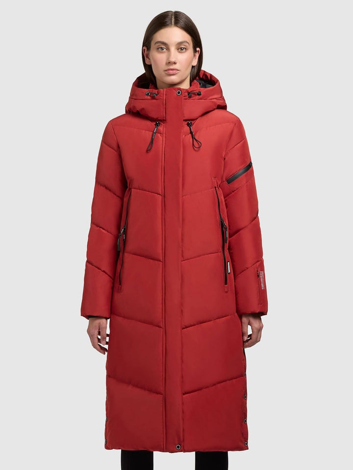khujo Damen Steppmantel Sonje 5 XS SEP-RED, XS SEP-RED