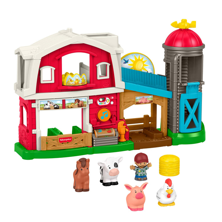 Fisher-Price Little People Tierfreundlicher Bauernhof. Interaktives Spielset für Kinder von 1–5 Jahr