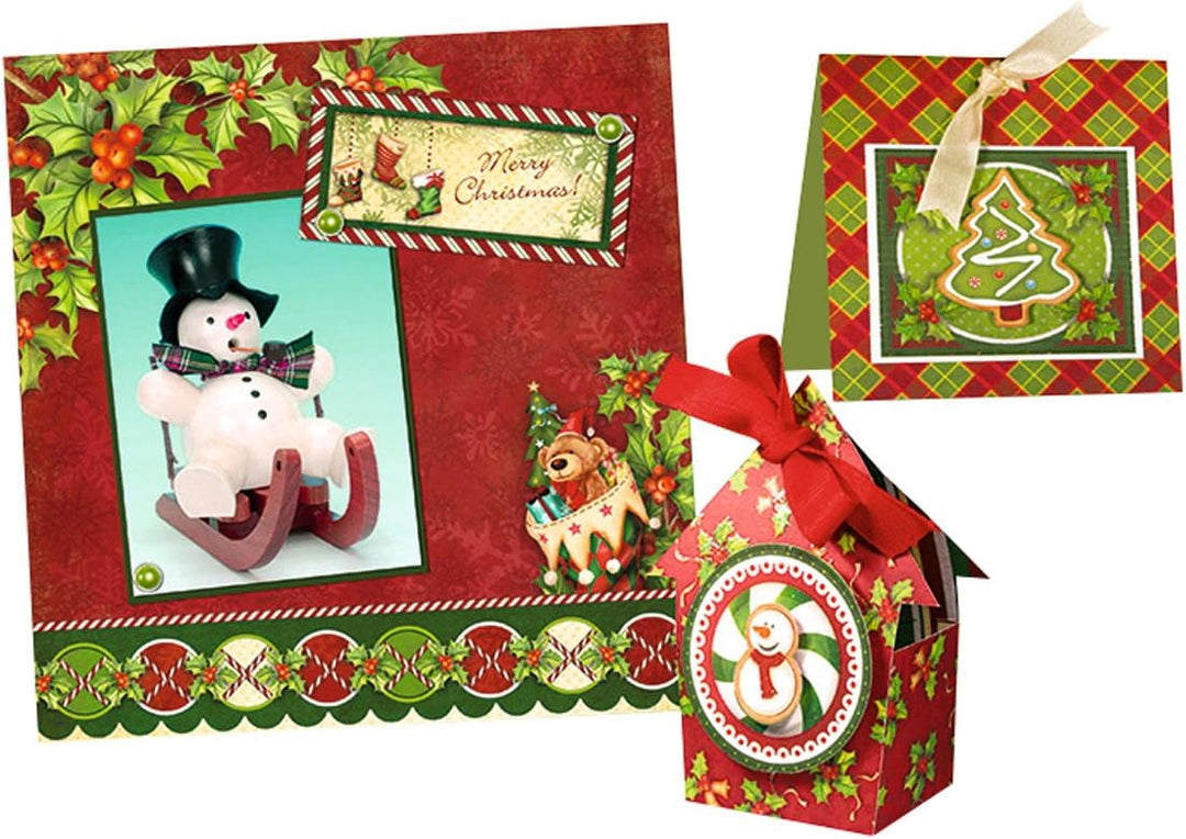 Ursus 71710099 - Premium Glitter Scrapbook paper Block, Version 15, ca. 30,5 x 30,5 cm, 190 g/qm, 12