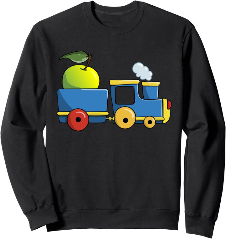 Cartoon Train Erster Schultag Kinder Sweatshirt