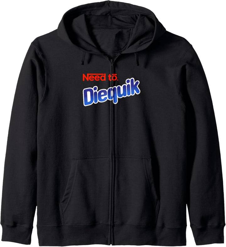 Need To Diequik T-Shirt Kapuzenjacke