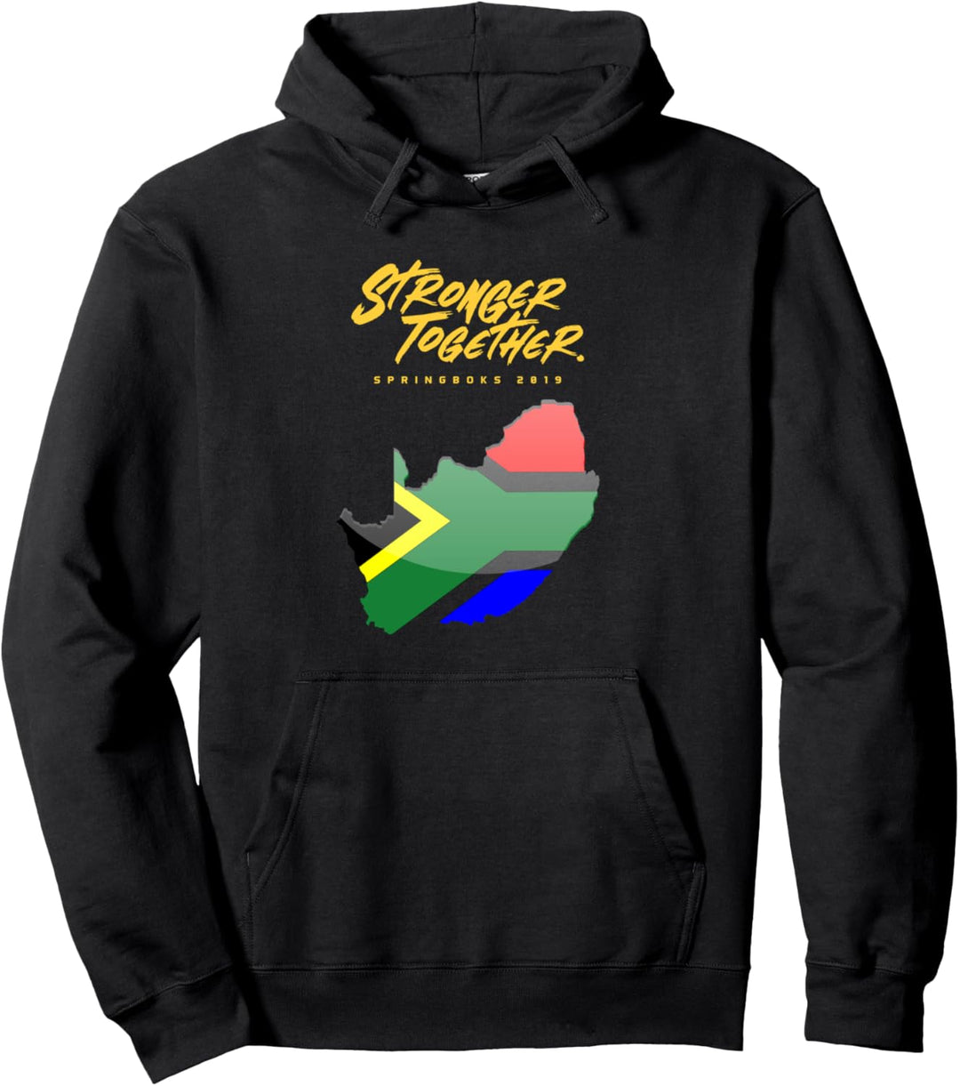 Stonger Together SA Springbok Bokke South African Rugby Pullover Hoodie