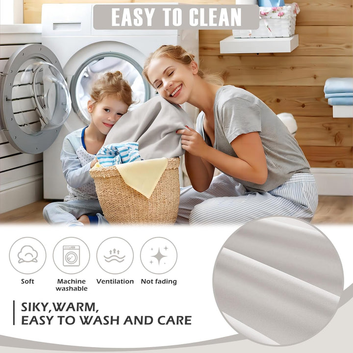 Hausbett Himmel, 2PCS Betthimmel Hausbett, Musselin himmelbett vorhänge, Hausbett Vorhang für Hausbe