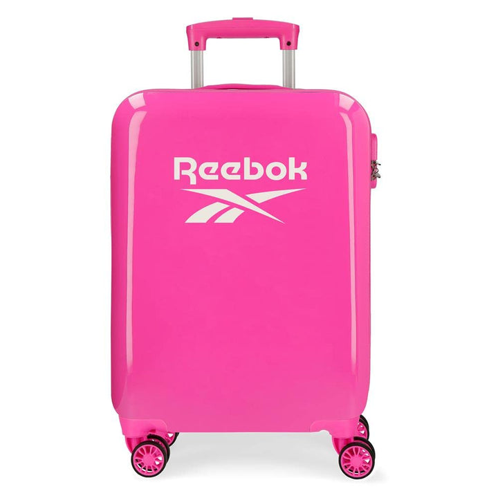 Reebok Maveryck Kabinenkoffer Pink 38 x 55 x 20 cm starres ABS-Seitenkombinationsschloss 34 l 2,86 k