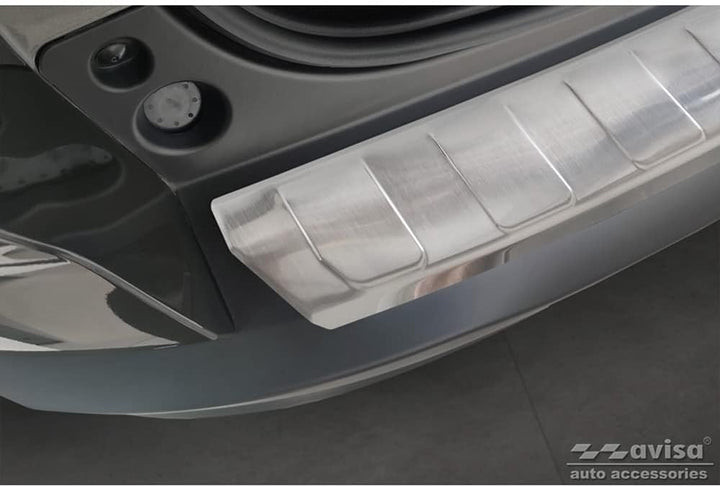 Avisa Edelstahl Heckstossstangenschutz kompatibel mit Citroën C5 X 2021- 'Ribs'