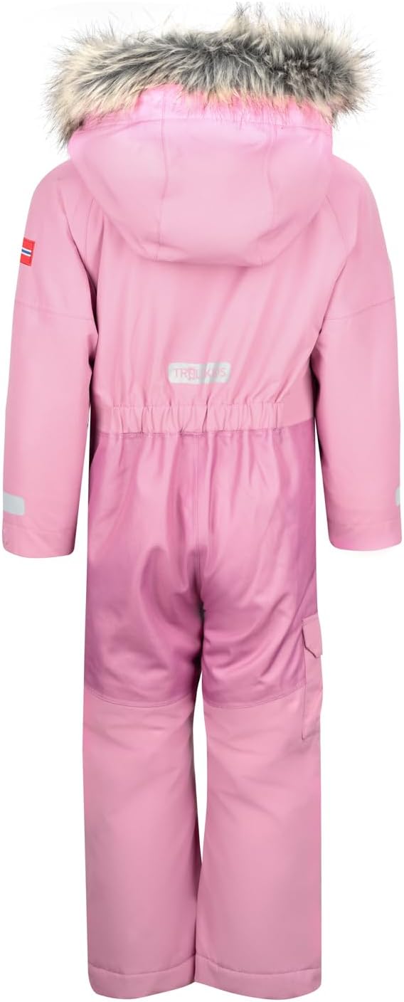 Trollkids Kids Kirkenes Snowsuit 80 mauve/plum, 80 mauve/plum