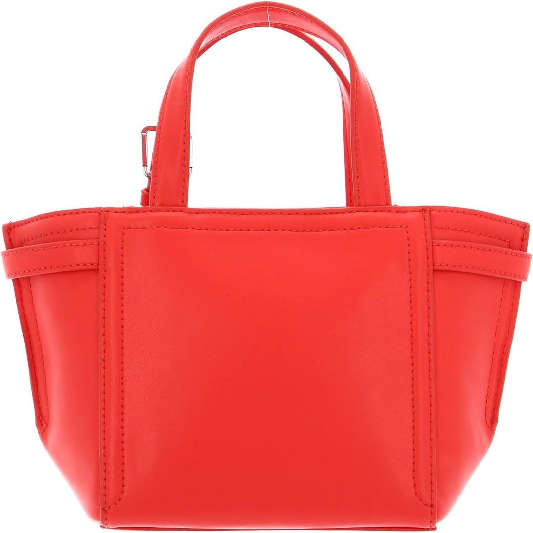 Calvin Klein Minimal Hardware Mini Tote Deep Orange